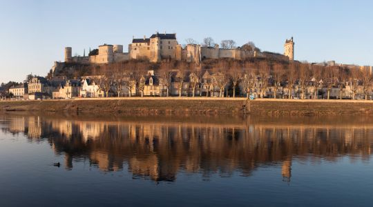 Panorama sur Chinon