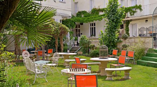 Jardin - Hôtel à Chinon Plantagenêt