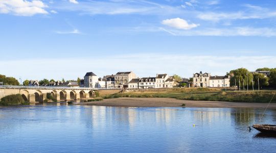 Vue générale sur Chinon