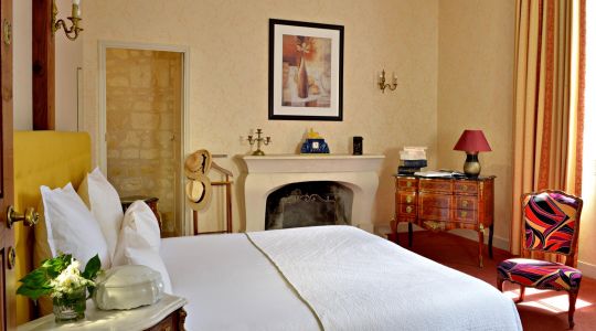 Chambre - Hôtel le Plantagenêt à Chinon